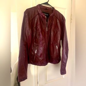 Leather “Guess” Jacket